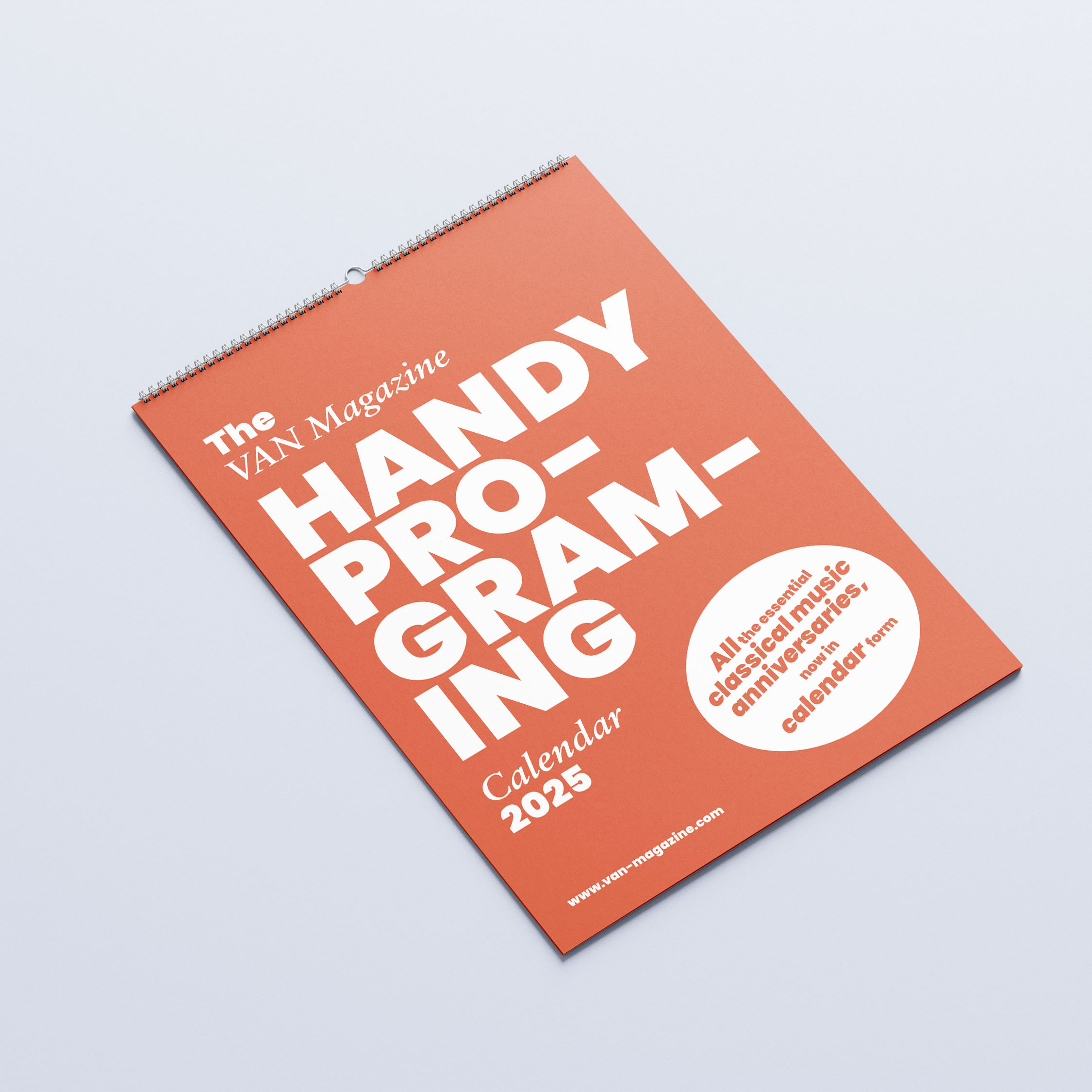 VAN Geschenk-Jahresabo mit »Handy Programming Calendar« 2025